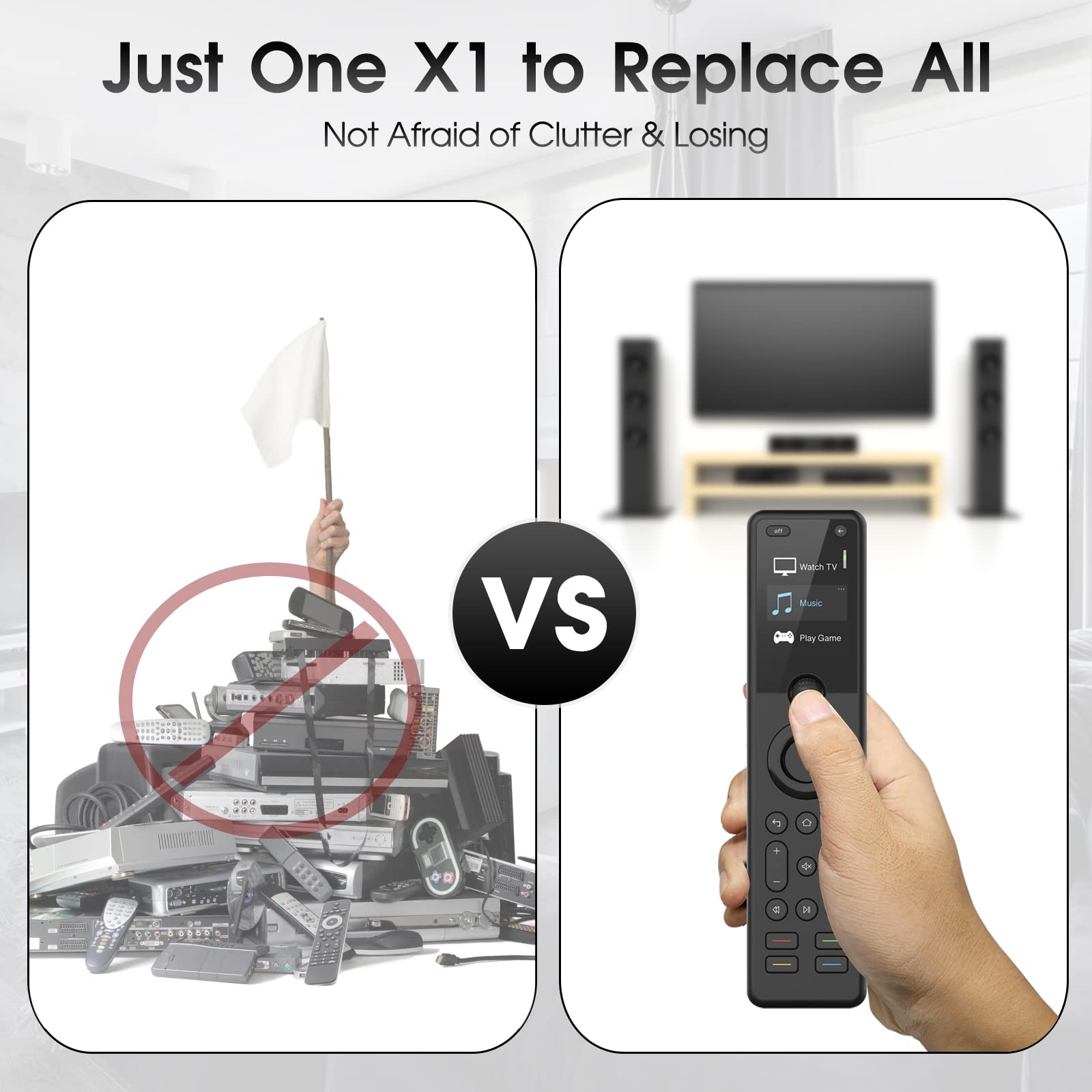 SofaBaton X1 Universal Remote Control with Hub & APP, All in one Smart