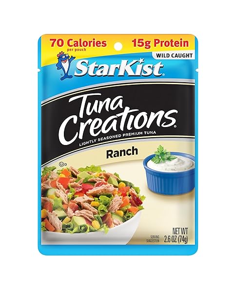 STARKIST TUNA CREATIONS RANCH POUCH (2.6 OZ –...