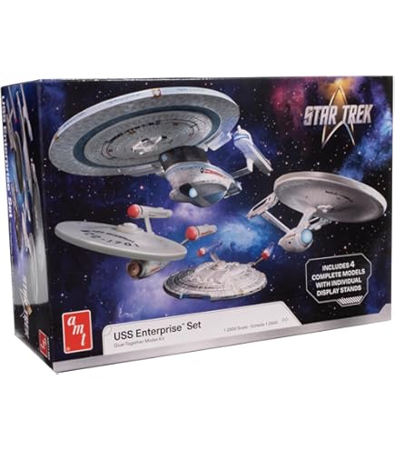 Amazon.com: USS Enterprise NCC-1701-E Bandai Model Kit 1/1700