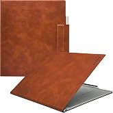 GOVTVA Magnetic Case for Onyx Boox Tablet Note Max 13.3 / Boox Tab X C 13.3 Color Ultra-Thin Lightweight Leather Cover with Magnetic Pen Buckle, Auto Sleep/Wake &amp; Magnetic Closure (Vintage Brown)