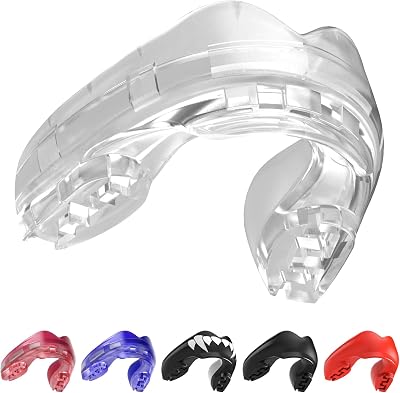 SafeJawz Mouthguard for Braces Clear One Size Re-mouldable Case