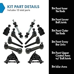TRQ Front Steering & Suspension Kit Ball Joint
