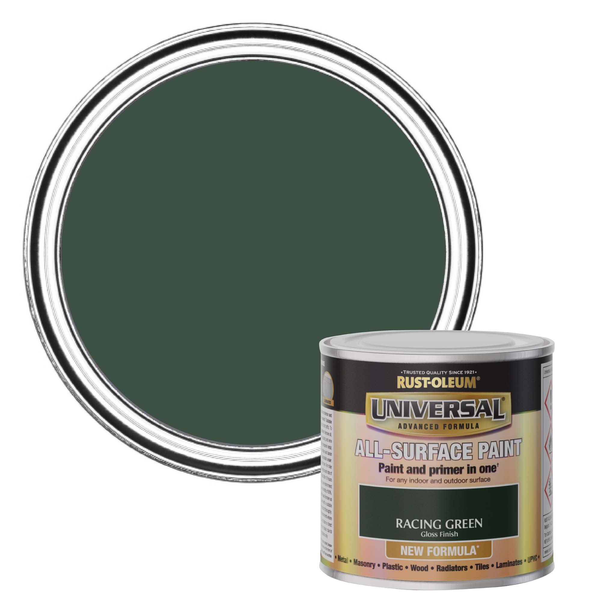 Rust-Oleum Universal Gloss Racing Green 250ml AMZ0101