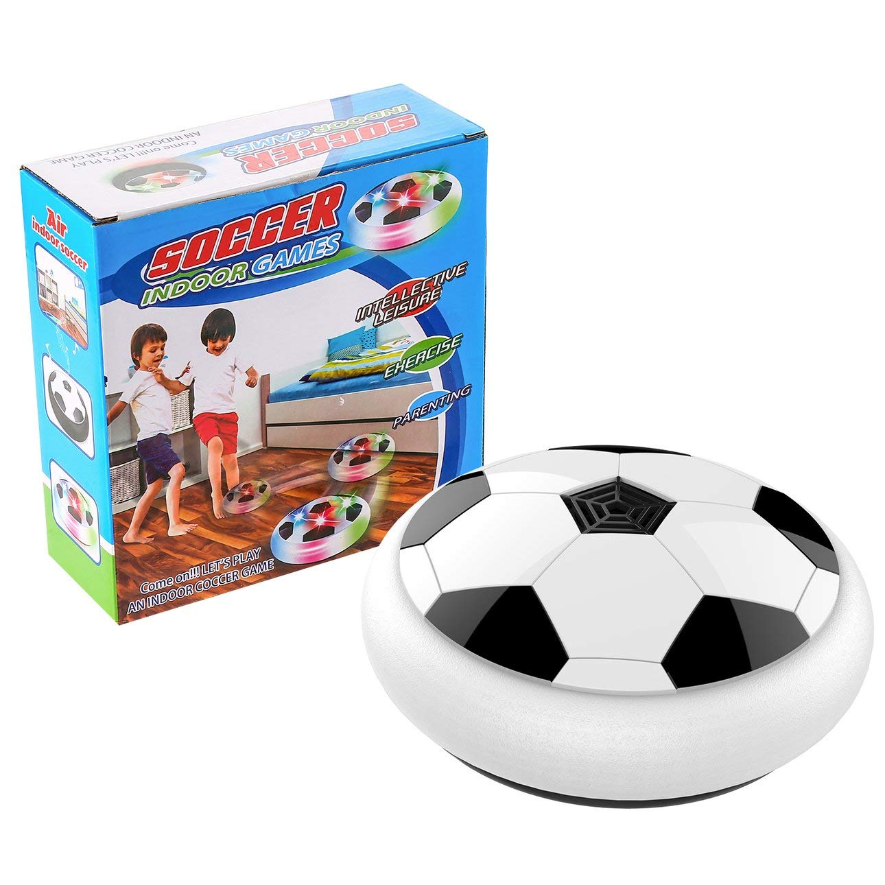 Ballylelly Hover Ball LED de luz Intermitente Air Power Soccer ...