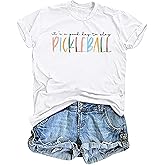 Women's Pickleball Graphic T-Shirt - Player Gift Tee, Short Sleeve Top