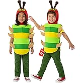 fun shack Caterpillar Costume Kids, Boys Caterpillar Costume, Book Characters Costumes for Kids