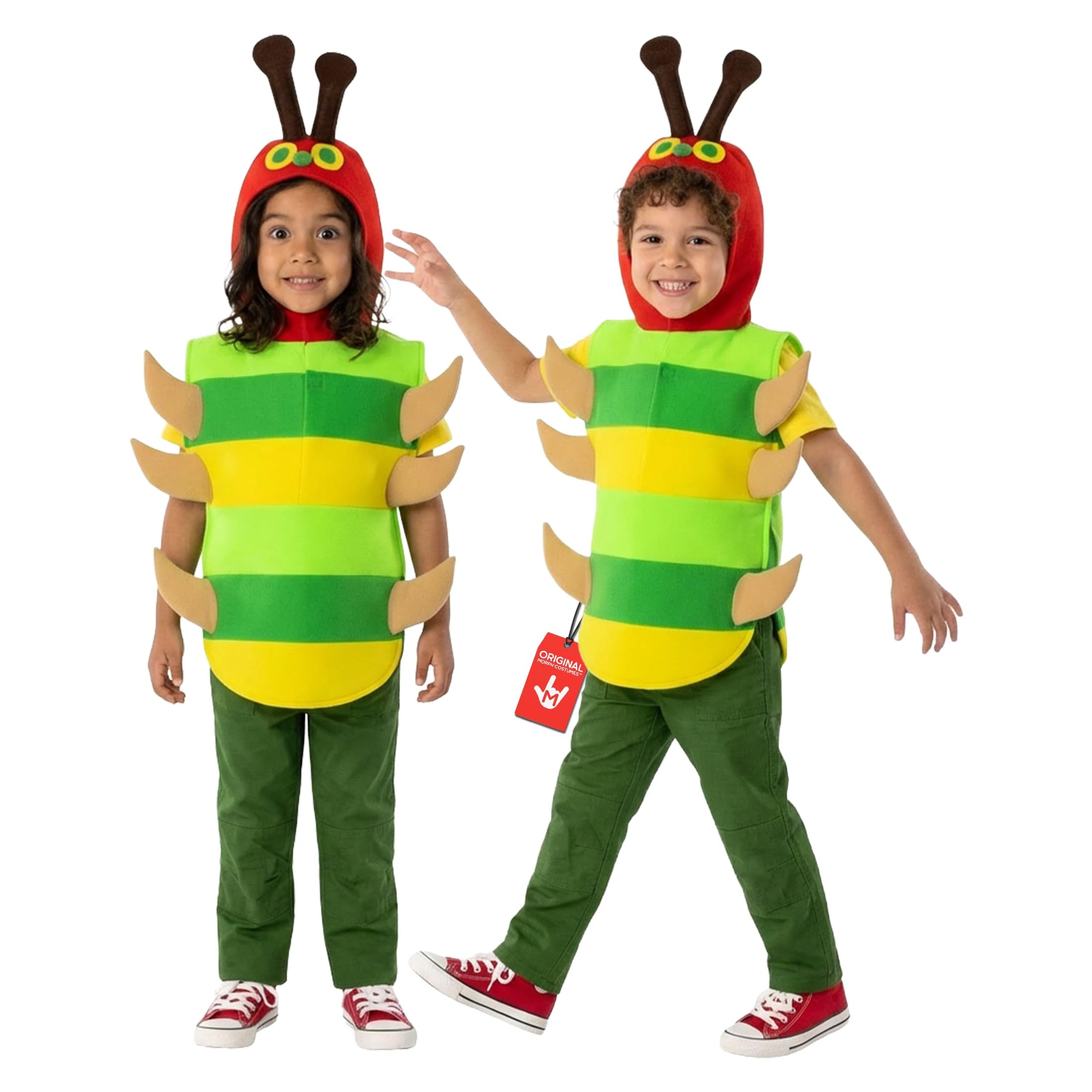 Fun Shack Caterpillar Costume Kids, World Book Day Costumes for Girls, World Book Day Costumes for Boys, Medium — image 1
