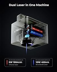 xTool F1 2-in-1 Dual Laser and Infrared Engraver