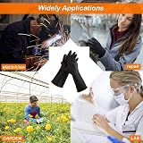 MIN-XL Heavy Duty Latex Gloves Chemical Resistant Safety Work Cleaning view 9