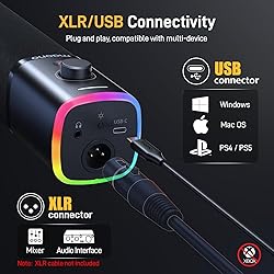 MAONO USB/XLR Dynamic Microphone for Gaming
