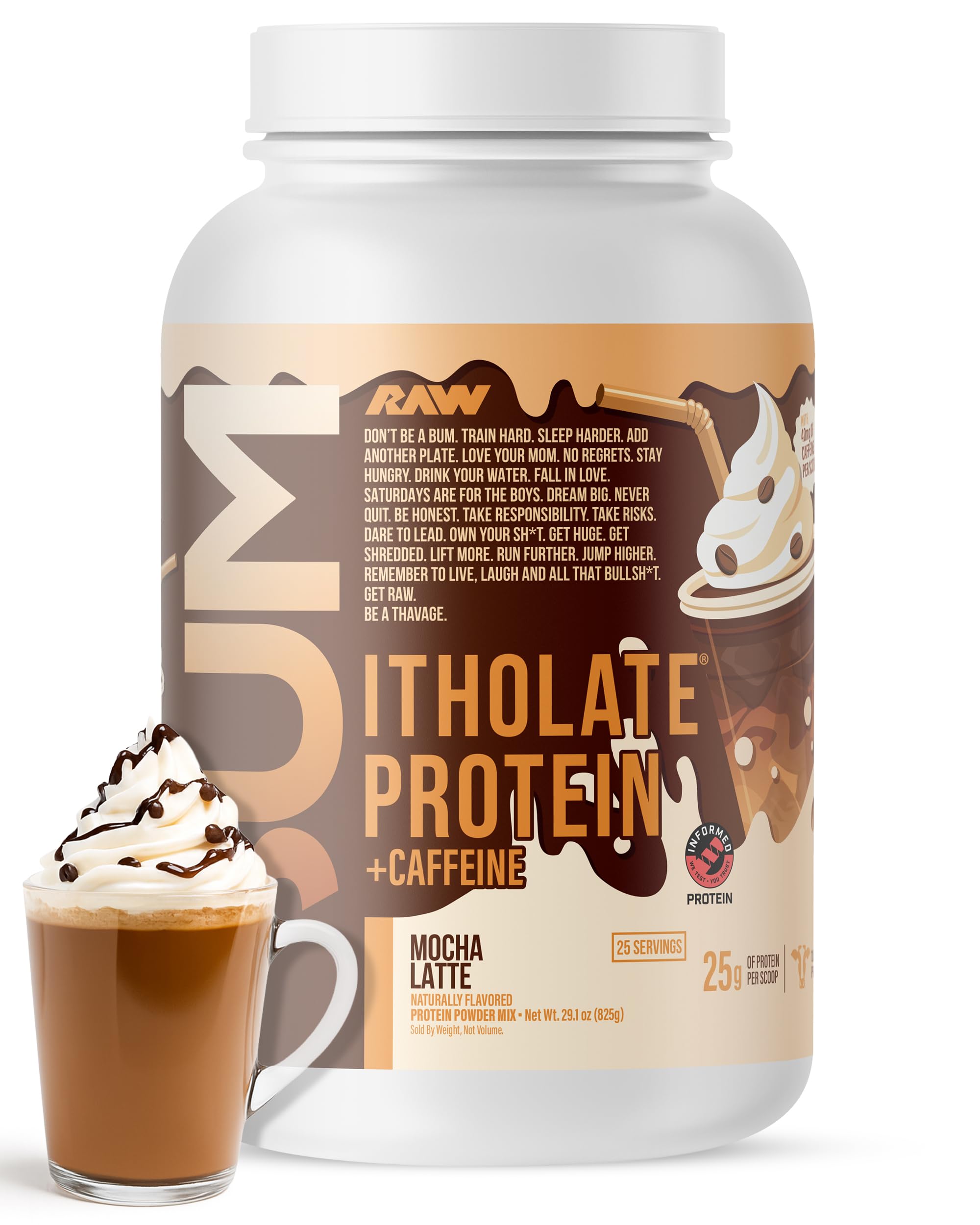 Whey Isolate Protein Powder (Mocha Latte)