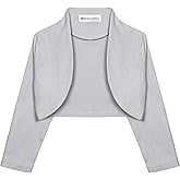 BOLEROSE Girls 3/4 Sleeve Childrens Kids Bolero