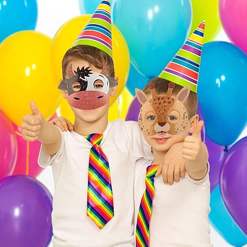 birthday dress options 12 Pack Plastic Jungle Safari Party Hats – Super Z Outlet main image 0