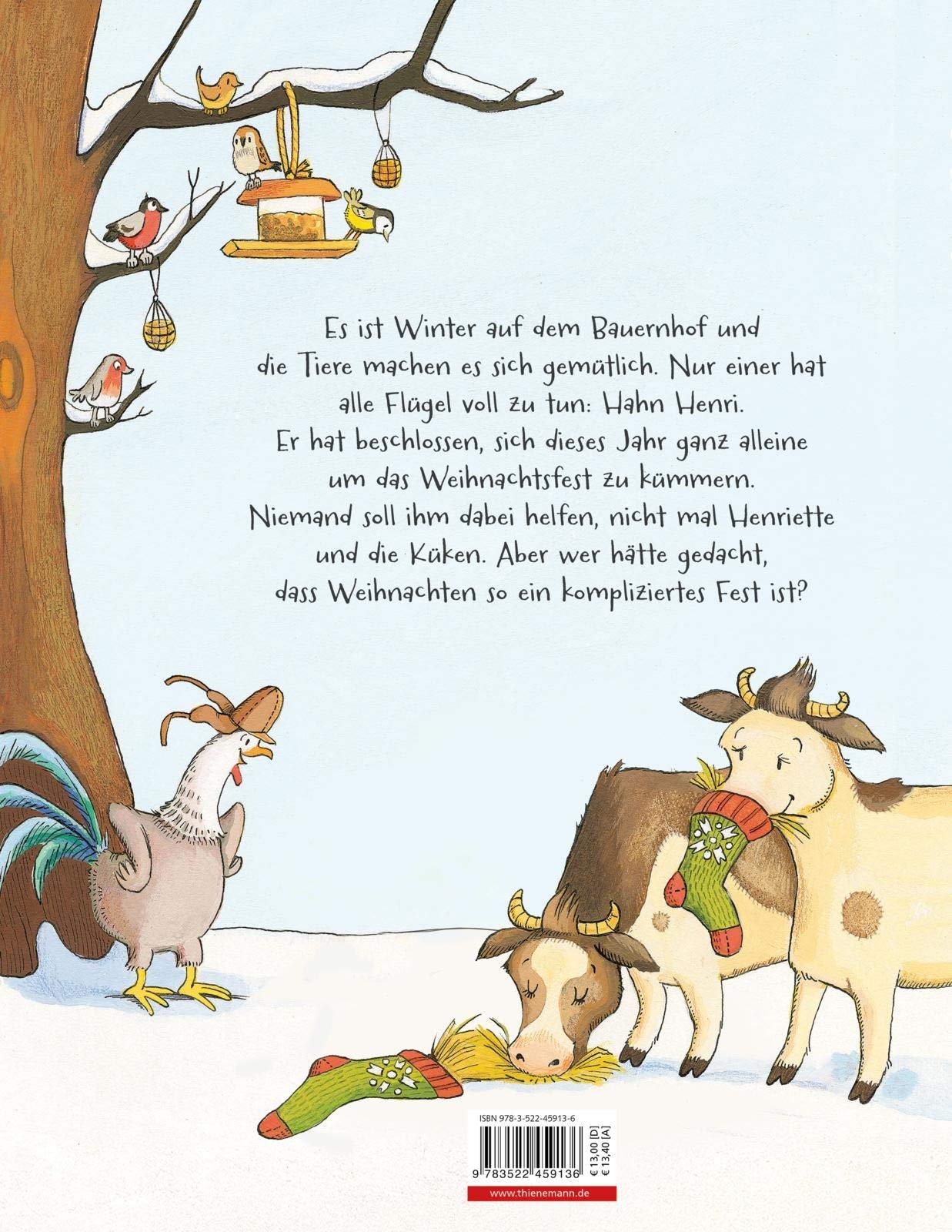 henri und henriette henri und henriette feiern weihnachten neudert cee 9783522459136 amazon com books