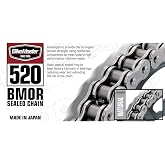 BikeMaster 520 BMOR Series O-Ring Chain 520x100, Black/Chrome