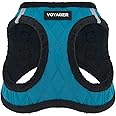Voyager Step-In Plush Dog Harness – Soft Plush, Step In Vest Harness for Small and Medium Dogs by Best Pet Supplies - Harness (Turquoise Plush), M (Chest: 16 - 18")
