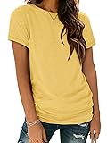 ATHMILE Womens T Shirt Summer Tops Short Sleeve