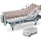 Alternating Pressure Mattress with Electric Quiet Pump, Pressure Sore Pad | Anti Decubitus Air Pads, Bed Sore Prevention Solution, Air Mattress for Hospital Bed and Home Use, 75" x 35"
