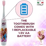MR.WHITE Winx Battery Powered Electric Toothbrush for Kids – 4+ Soft Bristles view 4