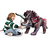 JOYIN 43" Triceratops Inflatable Dinosaur Toy for Party Decorations, Birthday Party Gift for Kids and Adults