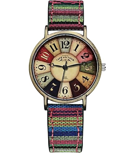 Amazon.com: Gosasa Creative Multicolor Watch for Women  display picture 1