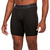 Russell Athletic Mens Dri-Power 6 Inch Compression Short
