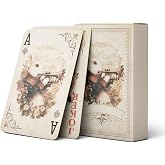 strublfe Vintage-Themed Premium Playing Cards - Exquisite Artwork Design Deck of Cards, Dual-Sided Anti-Slip Finish Poker Cards. Perfect for Family Game Nights, Party Activities, Collections.