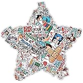 60 Pcs Nurse Stickers, Funny Medical Quotes Vinyl Decals for Laptop, Water Bottle, Notebook, Scrapbook, Clipboard, Gift for Nurses, Nursing Students and Healthcare Workers