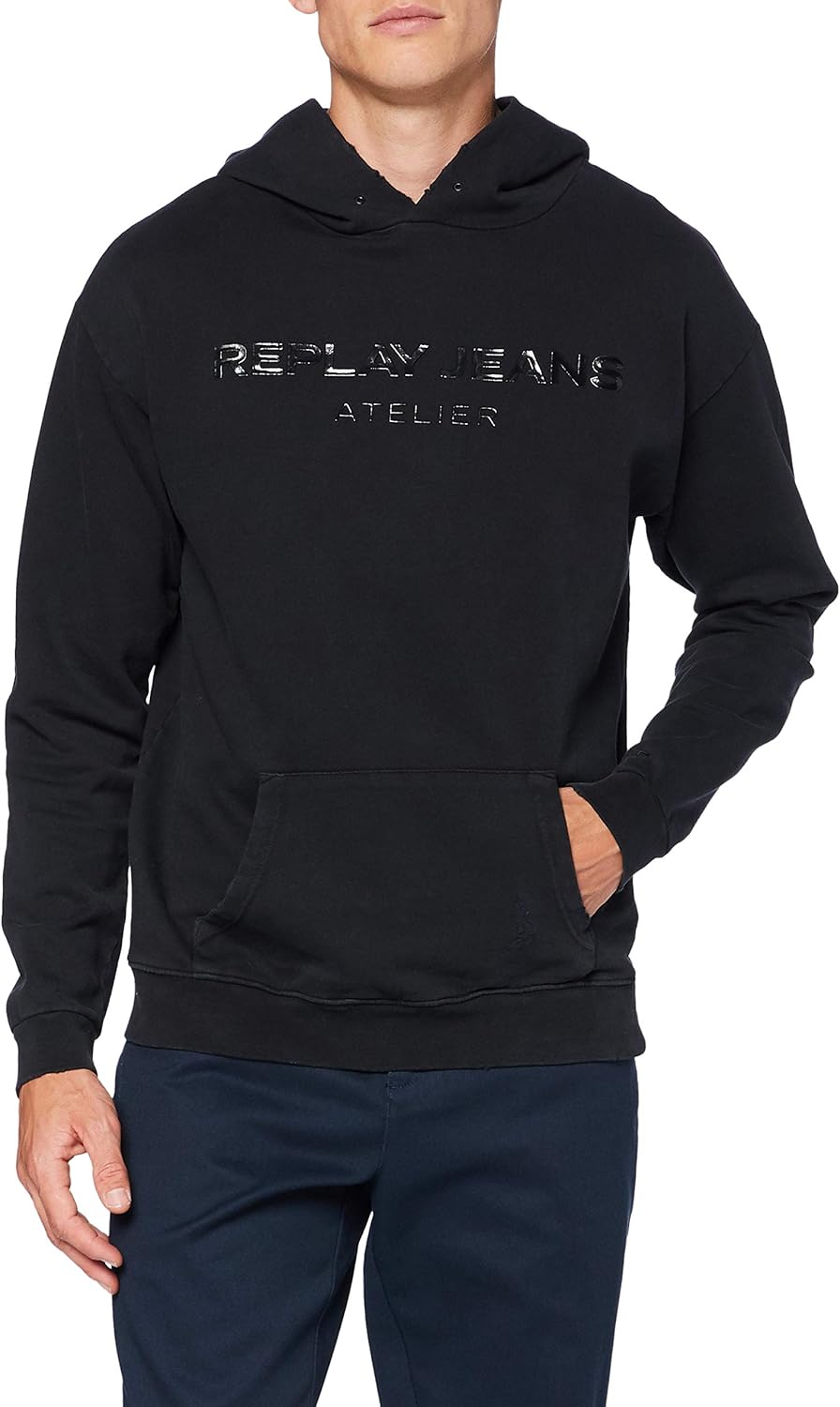 mens replay hoodie