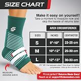 SS SLEEVE STARS Sleeve Stars Ankle Brace with Removable Strap Turquoise 10-12" view 5