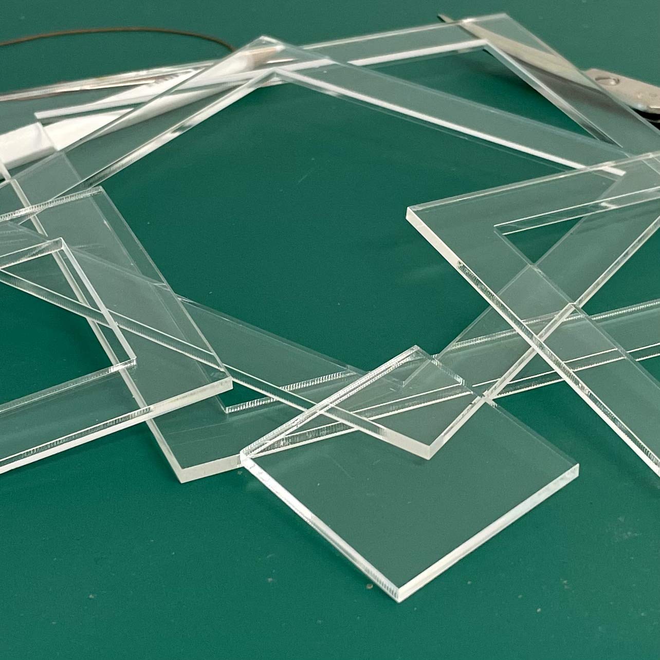 Patchwork Square Patch Work Templates | Laser Cut Acrylic Guide | Quilting Guide | Sewing Template