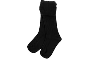 Leveret Girls Tights Baby/Toddler/Big Girls Cable Tight Variety if Colors (Size 6 Months-14 Years)