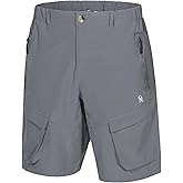 Little Donkey Andy Men's Stretch Quick Dry Cargo Shorts for Hiking, Camping, Travel