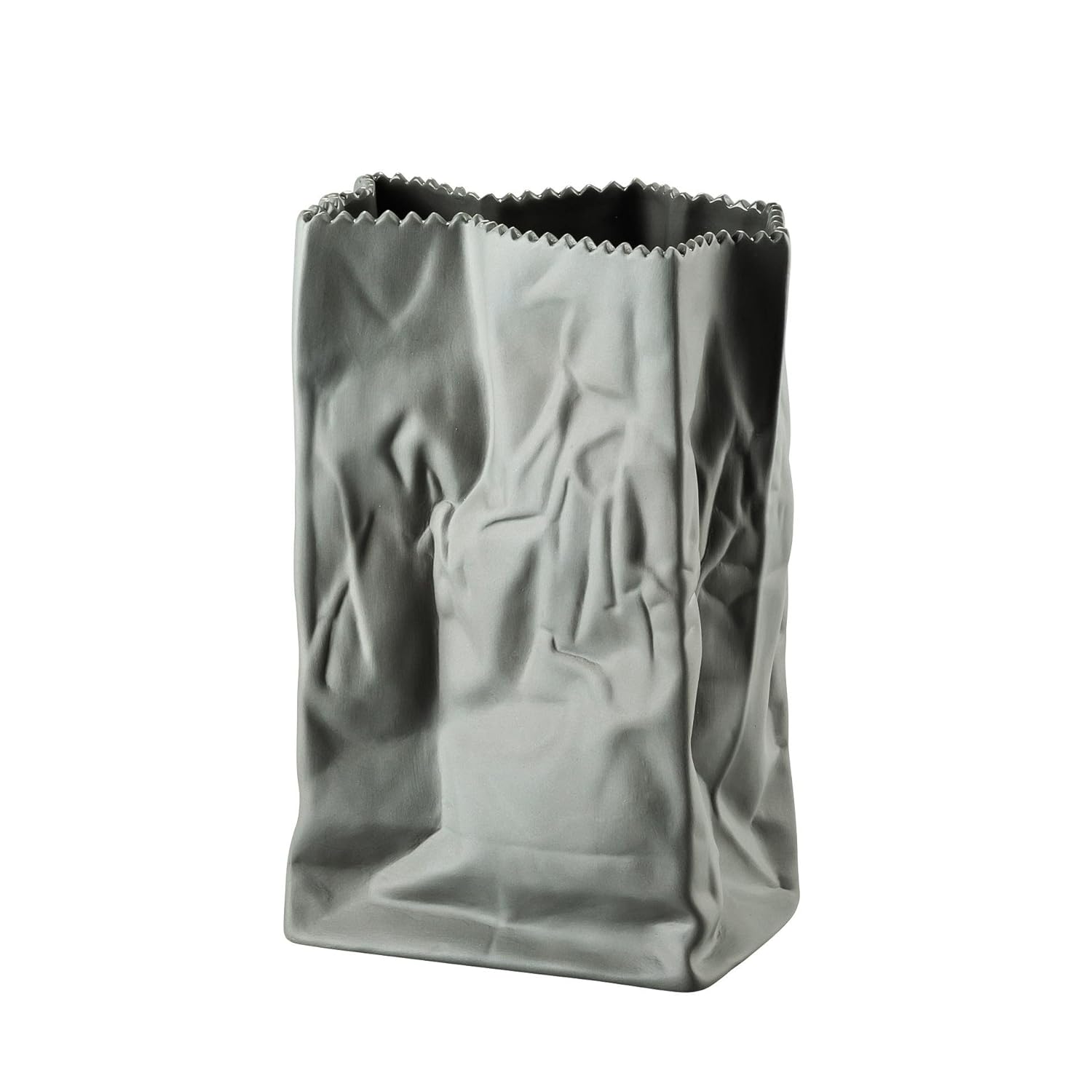 Rosenthal Bag Vase H 18cm Grey Matt Amazon Co Uk Kitchen Home