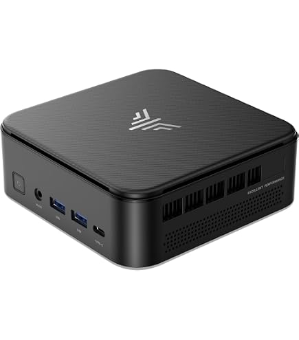 BOSGAME Mini PC AMD Ryzen 5 3550H, 16GB DDR4 RAM 512GB SSD, Radeon