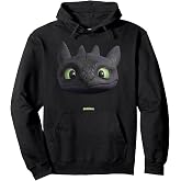 DreamWorks Dragons Toothless Night Fury Big Face Costume 3D Pullover Hoodie