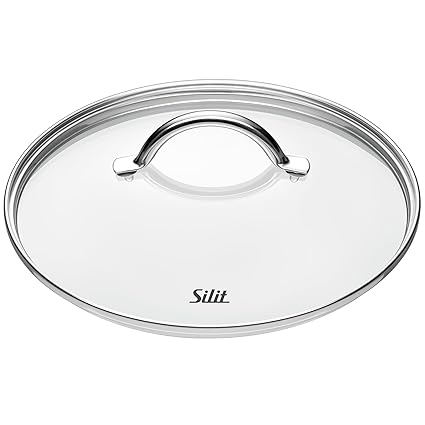 Silit Glasdeckel Comodo Famoso Nobile Ø 24cm Metallgriff spülmaschinengeeignet