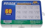 BOJACK 60Pcs 12 Values 5x20mm Glass Fuses 250V T0.5A–10A Assortment Kit view 3