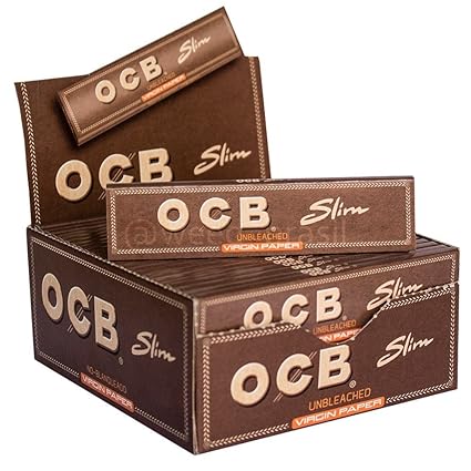 SCORIA OCB King Size Rolling Paper Brown (Pack of - 50) 1600 Leaves