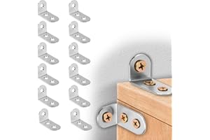 LASUROA 24pcs Furniture Anchors, Anti-Tip Furniture Anchors Stainless Steel Furniture Wall Anchor Falling Furniture Straps Prevention Furniture Anchors for Baby Proofing Safety