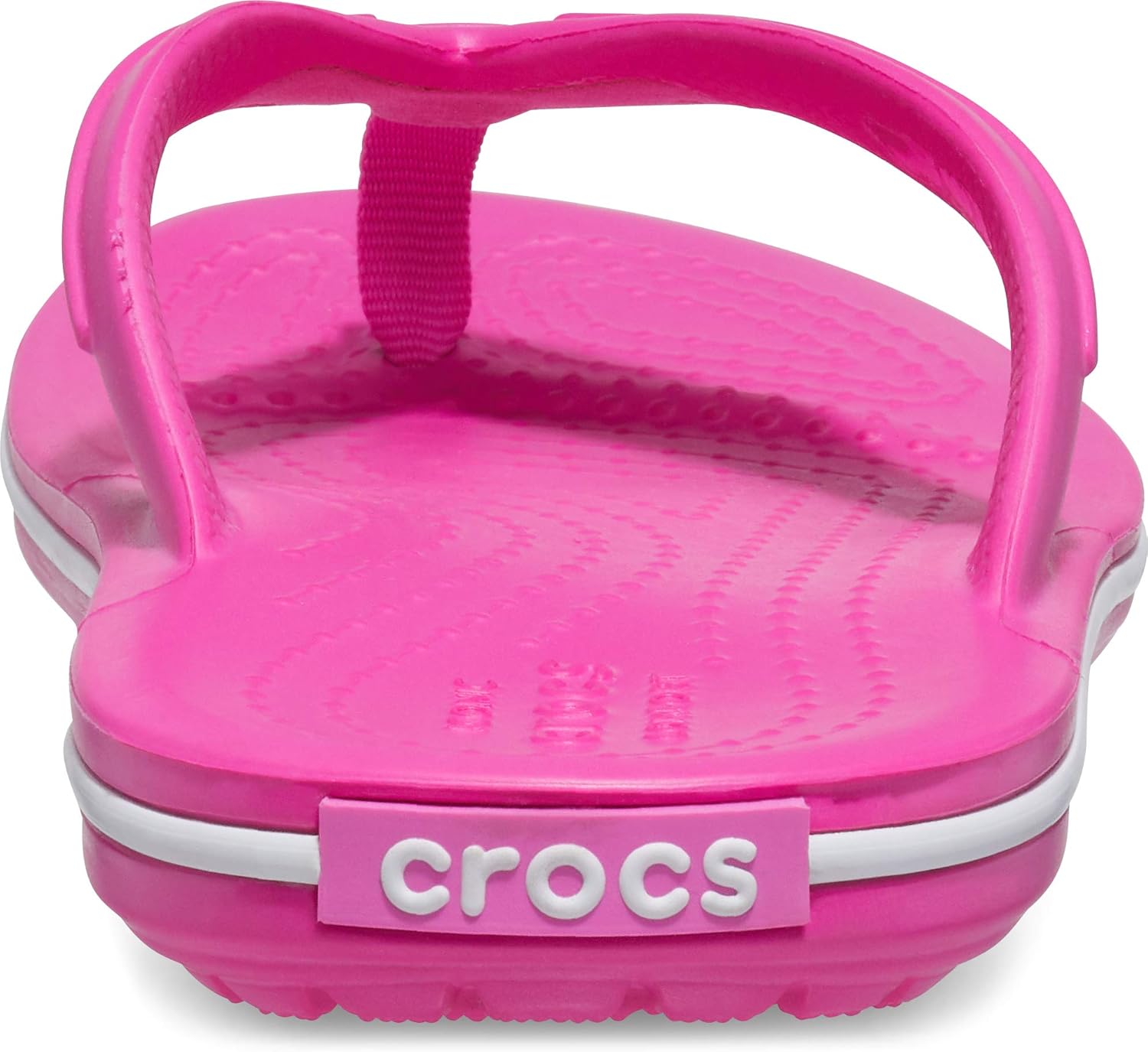  | Crocs Kids' Crocband Flip Flop | Slip On Water Shoes for Toddlers, Electric Pink, J3 US Little Kid | Sandals