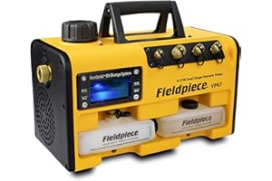 FIELDPIECE Vacuum Pump, 6 cfm, 15 Micron, 120V AC