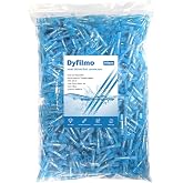 Dyfilmo Heat Shrink Butt Connectors - 500Pcs 16-14 AWG Blue Waterproof Electrical Wire Connectors Automotive Marine Grade Wire Crimp Terminals Butt Splices for Cable,Boat,Home Electrical etc.