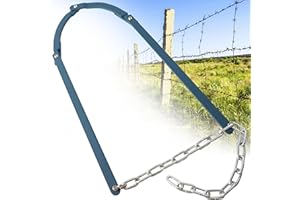 Drunhan Fence Fixer, Manual Fence Repair Retainer, Maintenance Tool of Livestock Fence Lines, Suitable for Barbed Wire, Cowshed Farm, Horse Fence, Garden Lawn Fence