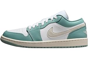 NIKE Air Jordan 1 Low Women's Shoes (White/Cannon/Sail/Light Orewood Brown)