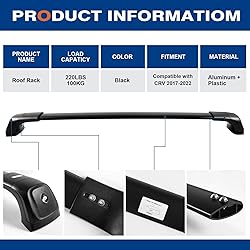 Wonderdriver Roof Rack Cross Bars Fit for Honda CRV