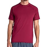 Gaiam Mens Supine Crewneck Top, Relaxed Fit, Stretch Midweight Material