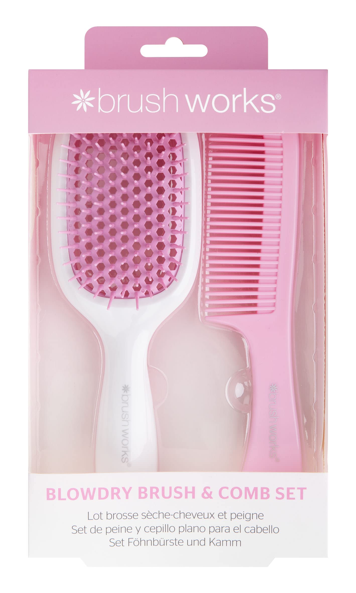 Brushworks Blowdry Brush and Comb