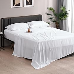 4 Piece Queen Size Bed Set, Upgraded Cooling Deep