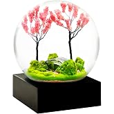 CoolSnowGlobes Spring Trees Glass Snow Globe by CoolSnowGlobes&reg;
